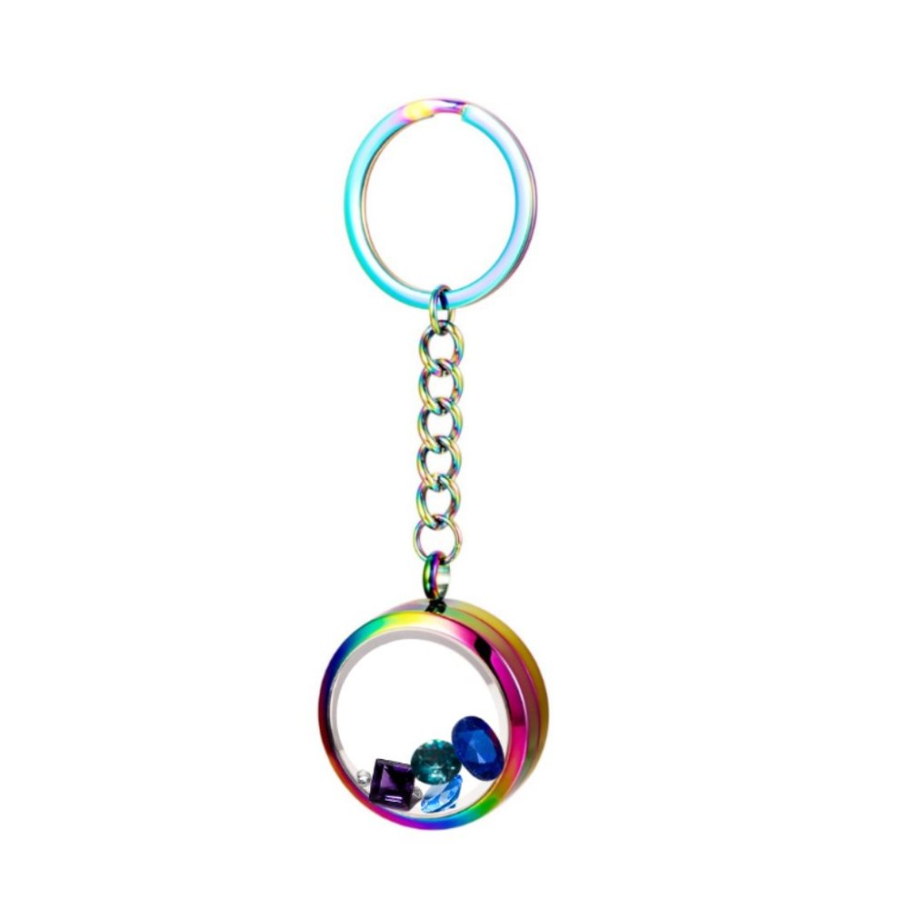 Oil Spill Esmerelda Keychain Locket